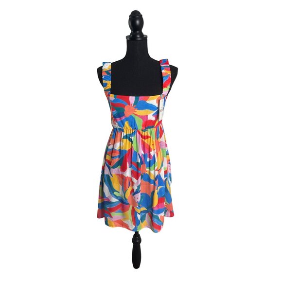 Show Me Your Mumu Women's Rainbow Pop Fling Mini Dress Size M NWT - Picture 1 of 11